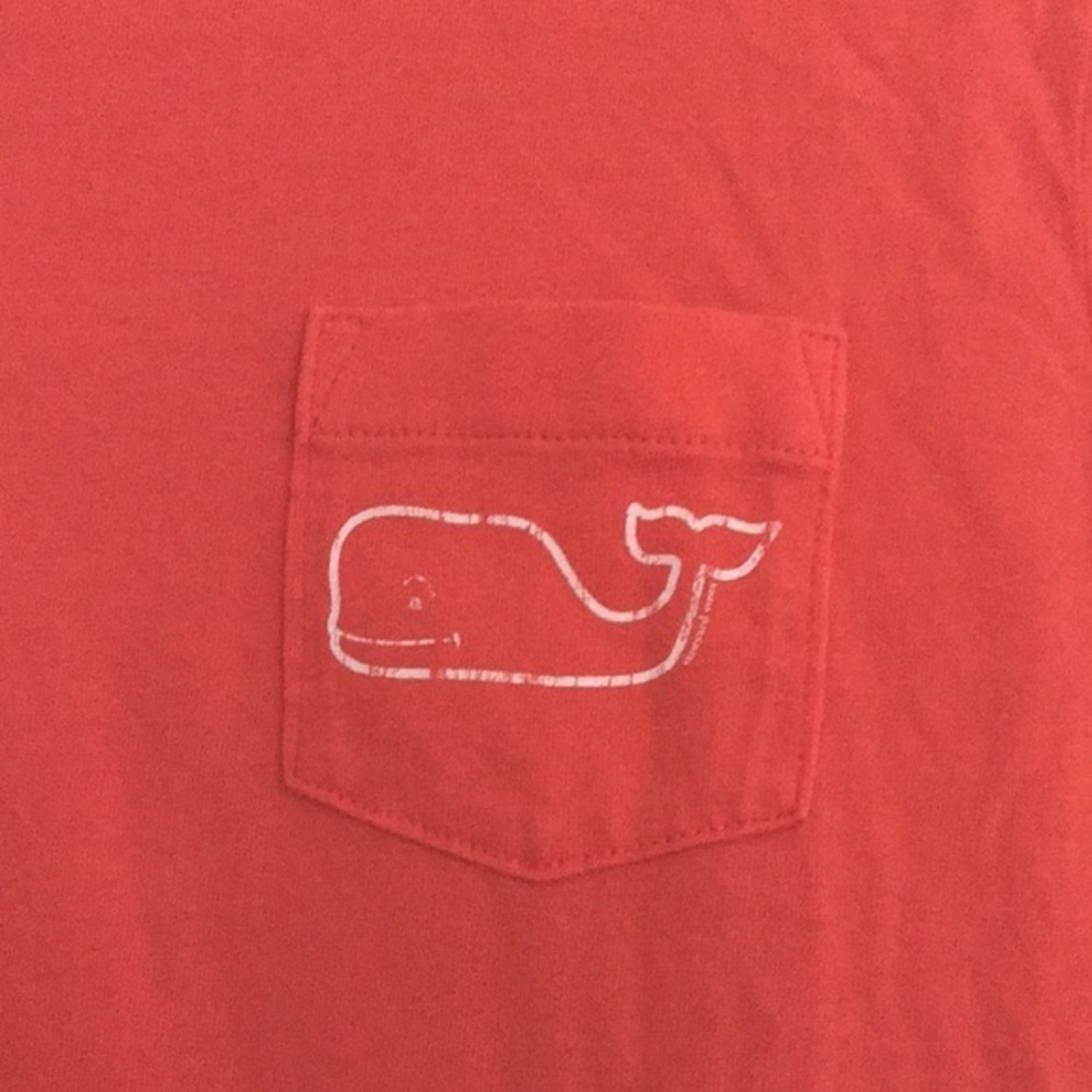 VINEYARD VINES Vintage Whale Long Sleeve Pocket Tee - Picture 4 of 9
